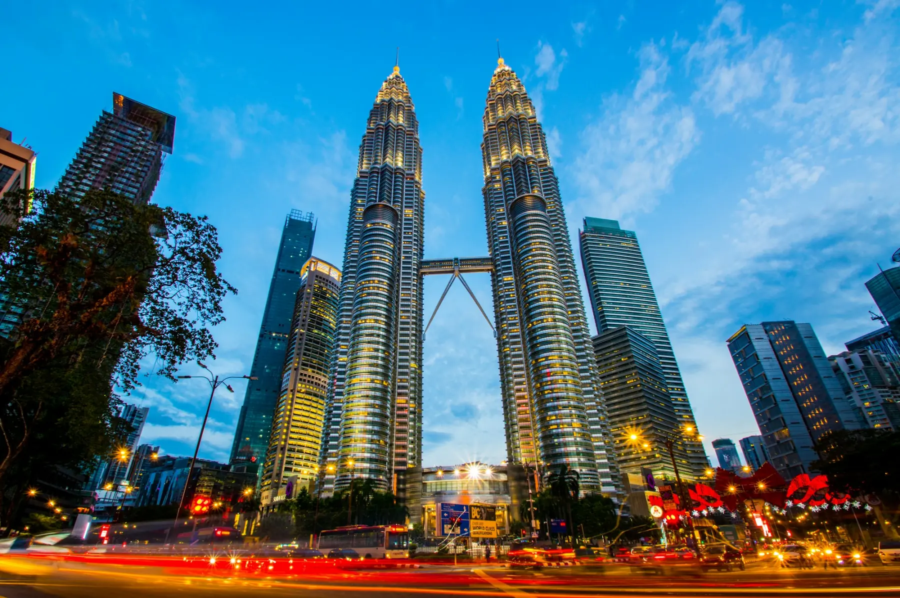 The Petronas Towers, Kuala Lumpur