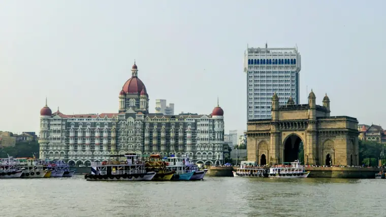 The Gateway of India and the Taj Mahal Palace hotel, Mumbai